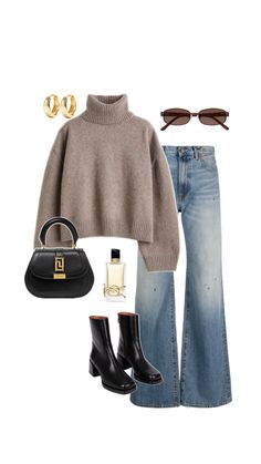 Nyc Outfits, Casual Chic Outfit, Winter Mode, Autumn Outfit, Outfit Inspo Fall, Looks Style, Lookbook Outfits, Fall Winter Outfits, Classy Outfits