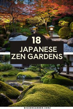 A Japanese Zen garden showcasing autumn foliage, stone paths, and moss-covered rocks, perfect for creating a serene outdoor retreat. Japanese Garden Design Layout, Small Zen Garden Ideas, Zen Garden Ideas, Japanese Garden Style, Small Zen Garden, Small Balconies, Small Japanese Garden, Japanese Garden Landscape