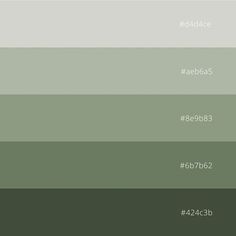 shades of green and gray with the same color