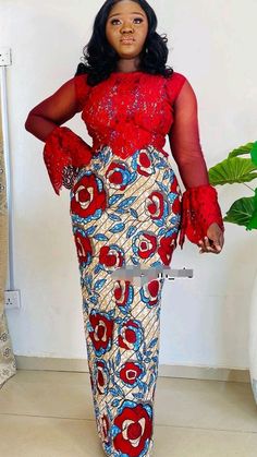 Straight Gown, Ankara Blouse, Kaftan Styles, African Attire Dresses, Dress Sewing Tutorials, Short African Dresses, Ankara Gown Styles, African Inspired Clothing