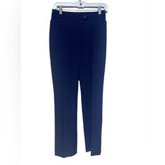 French Connection Women's Minar Pleated Trousers Flat Front Panel Pleated Leg For Classic Crisp Styling. Color Is Ok Navy With Front Slot Pockets And Slim Sleek Fit. New With All Original Tags. Length: 41” Inseam: 30” Rise: 10” Waist: 14” ** See Stock Photo For Fit Only Pants Being Sold Are Navy-** Sleek Polished Luxury Premium Blue Work Pants Stylish Navy Work Pants Slim Navy Dress Pant Pleated Pant Chic Pant Career Navy Work Pants, Blue Work Pants, Pleated Pant, Navy Dress Pants, Chic Pants, Pleated Trousers, Pleated Pants, Navy Blue Color, Navy Dress