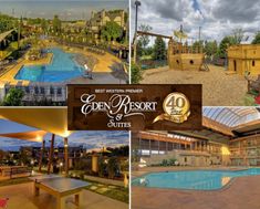 the resort has an indoor swimming pool and hot tubs for people to enjoy it