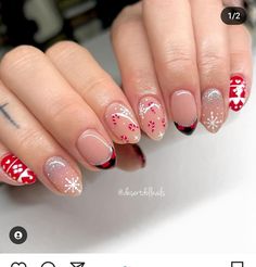 Bling Christmas Nails, Nail Designs Xmas, Winter Nail Art Designs, Blinding Lights, Christmas Tree Nails, Gel Paint, Madam Glam