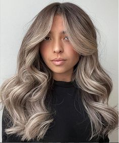 Color Trends 2023, Color Hair Styles, Long Balayage, Brunette Hair Cuts, Blonde Toner, Dark Blonde Hair Color, Cute Hair Colors, Hot Hair Colors, How To Lighten Hair