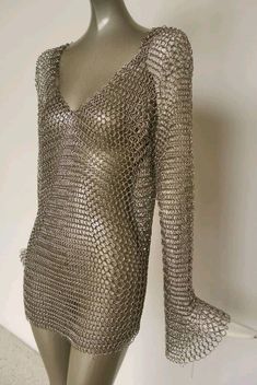 Halloween Concept Costumes, Joan Of Arc Costume, Chainmail Clothing, Looks Party, Joan Of Arc, Design Textile, Chain Mail, Looks Style