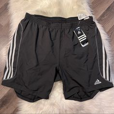 Size Xl Adidas Shorts. Nwt. Style P91133 1246 Adidas Black Running Shorts, Adidas Shorts, Adidas Black, Shorts Athletic, Black Adidas, Adidas Men, Mens Shorts, Black White, Man Shop