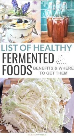 the cover of 8 easy ways to add fermeted foods to your diet