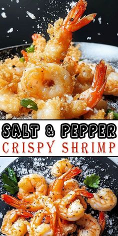 🔥 Craving something crispy and savory? These Salt and Pepper Shrimp deliver big on flavor with just a few ingredients. 🍤 A quick and delicious dish for seafood lovers! 🌊🐟 #SeafoodLovers #ShrimpRecipes #QuickMeals #CrispyGoodness Pepper Seasoning, Few Ingredients, Easy Recipe, Salt And Pepper, Seafood, Salt