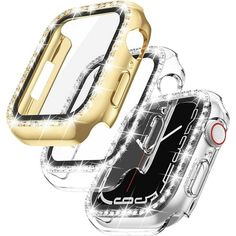 two different styles of watches with gold and silver cases, one showing the watch face