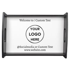 a black and white sign with the words welcome to custom text