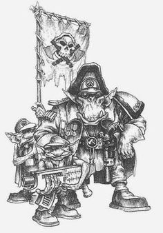 a black and white drawing of an old pirate