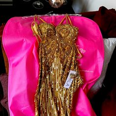 Scala 61134, Size 6, Gold, Brand New! Perfect Condition. Couture Birthday Dresses, Luxury Evening Sequin Dress With Rhinestone Fringe, Copper Sequin Dress, Fun Dresses Party, Vintage Gold Dress, Homecoming Dresses Gold, Gold Rhinestone Dress, Gold Birthday Dress, Great Gatsby Prom Dresses