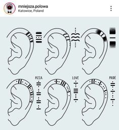 the different types of ear shapes and how they are used to make them look like they have