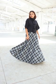 Elegant high waisted plaid skirt made of wool mix available in many patterns and a wide range of sizes. ◈ Stylish and chic fashion is our shared dream! You can be sure that this piece is made with a lot of love and craftsmanship. ◈ S I Z I N G ◈ This item is available from XS to 4XL. Please, have a look at my Size Chart below before placing your order. ◈ D E L I V E R Y ◈ This item will be shipped in up to 5 days after your order was placed. We ship with a standard post or Express courier depend Winter Maxi Skirt, High Waisted Plaid Skirt, Maxi Skirt Winter, Long Wool Skirt, Walking Skirt, Long Plaid Skirt, Winter Maxi, Plaid Wool Skirt, Plus Size Skirt