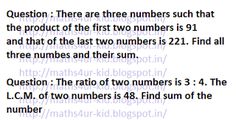 two numbers are shown with the same number in each column, and one is missing