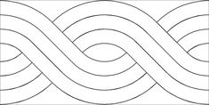 an image of a quilting pattern with wavy lines