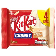 kitkat chunk white chocolate bar