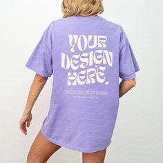 Tshirt Model, T Shirt Model, Shirt Model, Save Image, Mock Up, Design Store, Oversized Tshirt, Comfort Colors, Stationery Design