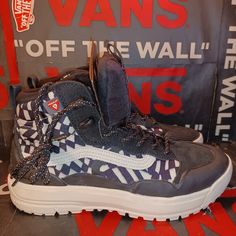 100% Authentic Vans In Lidless Box Men's 7.5/Women's 9 Uk 6.5 Eu 40 Style Code Vn0a5ks66kz Fast Shipping With Tracking, Usually Same Day Check Out My Other Vans Footwear And Product Listings And Thanks For Looking! Bfbg20 2520 75/25 Vans Ultrarange Gore, Snowboarding Boots Womens, Warped Checkerboard, Vans Suede, All Weather Boots, Authentic Vans, Vans Black And White, Weather Boots, Shoes Vans