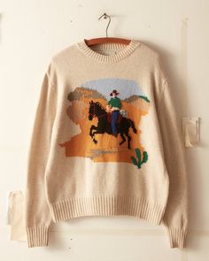 Desert Cowboy, Cool Jumpers, Victorian Quilts, Woman's Closet, Cowboy Design, Knitwear Men, Kids Sweater, Narnia, Knitting Inspiration