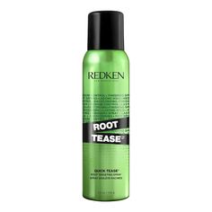 Redken Root Tease Backcombing Finishing Spray | For All Hair Types | Adds Full-Bodied Teased Finish | Creates Instant Backcombed Effect | Matte Finish & Teased Volume Effect | Medium Control Revlon Professional, 10 Essentials, Hair Powder, Hair Styling Products, Grade 10