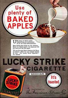 Cigarette company endorses apples Clever Advertising, Oldies But Goodies, Baked Apples, Nutrition Advice, Fruit Recipes, Good Health