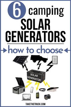 Solar Power for Camping Off Grid - How to Pick a Camping Solar Generator