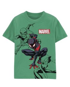 Perfect for your ©MARVEL fan, this Spider-Man tee will be his new favorite. Toddler Boy Tops, Kids Clothes Sale, Cars Tees, Carter Kids, Boys Graphic Tee, Boys Top, Marvel Spiderman, Shop Clothing, Boys T Shirts