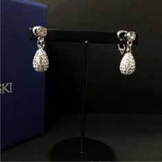 Size: Length 0.5 Cm / 0.2 Inches Height 1 Cm / 0.4 Inches Jewelry Swarovski, Swarovski Jewelry, Earrings Color, Silver Tone, Jewelry Earrings, Women Jewelry, Crystals, Silver, Women Shopping