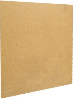 a piece of brown paper on a white background