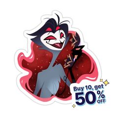 the evil queen sticker is on sale for $ 50 off at disney world's animal kingdom