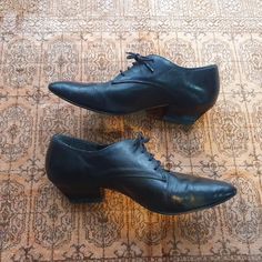 Vintage black leather pointy witchy brogues or as the teddy boys would call them - winklepickers. All leather, even the soles. Diana Ferrari. These say size 8, but they are definitely a strict 6.5 to 7AU.. #Witchcore #whimsygoth Goth newromantic #fluevog #darkacademia #maryjanes teddyboys loafers punk Formal Gothic Boots With Pointed Toe, Black Pointed Toe Oxfords With Leather Sole, Pointed Toe Leather Shoes For Fall Derby, Retro Black Oxfords With Leather Sole, Vintage Low Heel Leather Shoes For Fall, Vintage Leather Shoes With Low Heel For Fall, Vintage Leather Low Heel Shoes For Fall, Retro Black Pointed Toe Boots, Vintage Oxfords With Leather Sole For Fall