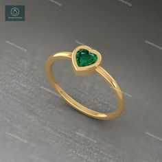 Dainty Emerald Ring, Silver Stacking Ring, May Birthstone Ring, Boho Ring, Gemstone Ring, Minimalist Ring, Delicate Ring, Gold Dainty Ring Item Description Metal : 925 sterling silver Style : Art Deco Main Stone : Emerald Stone Shape : Heart Color : Green Stone Size : 6mm Stone Weight : 1.00 Ct Silver Weight : 3.50 gm ( approx. ) This Ring Is Available In All Sizes Perfect for Wedding, Engagement, Cocktail, Party, Anniversary, Birthday, Christmas, Valentine's Day, Statement Occasions Metal Purit Emerald Ring Silver, Gold Dainty Ring, Smaragd Ring, May Birthstone Rings, Zierlicher Ring, Silver Stacking Rings, May Birthstone, Ring Minimalist, Minimalist Ring