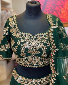 👉 Product Specification Fabric :- Raw silk (Lehenga,Blouse) Net (Dupatta) Lehenga :- M size in Inches ( Weist 30, Hip 40, Length 40) Blouse/Choli :- M size in Inches (Weist 30, Bust 36, Length 15) Dupatta :- Organza silk  Border ( 2.5 Mtr) Work :- Embroidery Mirror work Care :- Dry Clean Type : Party Wear Lehenga Choli, Engagement Lehenga choli, Wedding Lehenga Choli DISCLAIMER :- 👉  The actual colour of the product may vary slightly from the image shown. 💃 Could be adorning for special occasions like Marriages, Event, Engagement Function, Casual, Wedding, Ceremony, Festive, Party and many more as you want. 💃  We hope that you will provide accurate measurement for best fitting of the dress. We Also Made Wedding Lehengas, Indian Lehenga, Bridal Lehenga, Designer Lehenga, South Indian Dr Semi-stitched Sharara For Reception And Festivals, Fitted Chinon Blouse Piece With Dupatta, Festival Semi-stitched Sharara For Reception, Party Wear Sharara With Gota Work In Dola Silk, Festive Sharara With Gota Work For Party, Traditional Wear With Cutdana For Navratri Party, Festive Party Sharara With Cutdana, Festive Party Sharara With Gota Work, Fitted Bollywood Style Sharara With Mirror Work