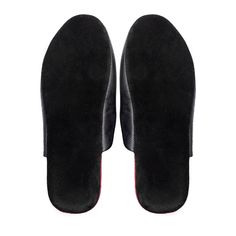 Comfortable Black Slip-ons With Leather Sole, Black Indoor Slip-on Slippers, Black Slip-on Slippers For Indoor, Black Slip-on Platform Slippers, Black Slip-ons With Leather Sole, Black Leather Slippers With Leather Lining, Comfortable Black Leather Platform Slippers, Black Slip-on Platform Slippers With Rubber Sole, Comfortable Black Platform Slippers With Cushioned Footbed