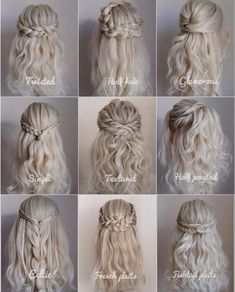 Bridal Hair Half Up, Shoulder Hair, Prom Hairstyles For Long Hair, Sports Hairstyles, Wedding Hairstyles Half Up Half Down