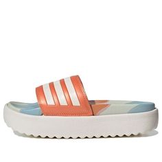 (WMNS) adidas x Marimekko Aqualette Ocean Clogs 'Lokki' HP6730 Sporty Synthetic Slip-on Clogs, Sporty Flat Adidas Slides, Adidas Sporty Flat Slides, Adidas Slides With Cushioned Footbed For Spring, Adidas Casual Slides For Spring, Adidas Slip-on Slides, Adidas Slides With Rubber Sole, Adidas Synthetic Slides With Rubber Sole, Spring Low-top Clogs With Rubber Sole