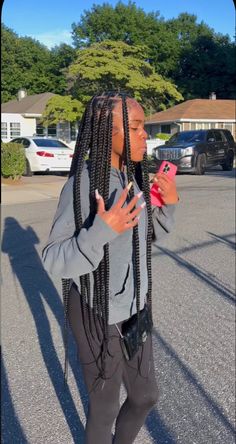 Slick Back With Two Braids, Braids In The Front Natural Hair, Cute Ponytail Hairstyles, Styles Braids, Cute Ponytails, Big Box Braids Hairstyles, Hair Secrets, Quick Natural Hair Styles