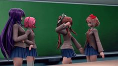 Monika Ddlc, Banner Gif, Animated Gif, Cool Gifs