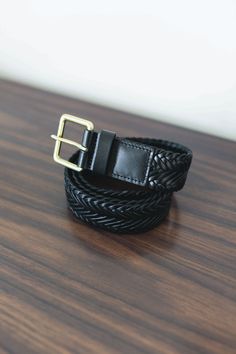 Whether you're attending a formal event, heading to the office, or simply elevating your everyday style, this belt adds a touch of luxury to your ensemble. Redefine your approach to fashion with a belt that seamlessly combines elegance and endurance. 100% leather Large square buckle Buckle Width: 1.3/4" Buckle Height: 2.2/8" Weaved design Luxury Fitted Belts With Belt Loops, Classic Belt Buckles For Workwear, Classic Adjustable Belt Buckles For Workwear, Elegant Fitted Belts And Suspenders With Matching Belt, Adjustable Belt For Work, Modern Adjustable Belt Buckles For Formal Wear, Luxury Adjustable Belt For Business, Adjustable Self Belt For Workwear, Luxury Formal Belts And Suspenders With Removable Belt