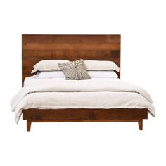 This beautiful bed frame radiates natural charm. Made from rustic-finished solid wood, it brings a fresh, organic look to your bedroom—and fits in with a wide range of décor styles.  Find the Cumberland Bed, as seen in the Under the Harvest Moon Collection at http://dotandbo.com/collections/under-the-harvest-moon?utm_source=pinterest&utm_medium=organic&db_sku=88934 Condo Furniture, Beautiful Bed, Rustic Retreat, Bed Frames, Beds For Sale, Bedroom Designs, Beautiful Bedding, Cozy Bed, Stylish Furniture