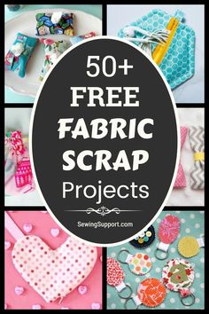 the top 50 free fabric scrap projects