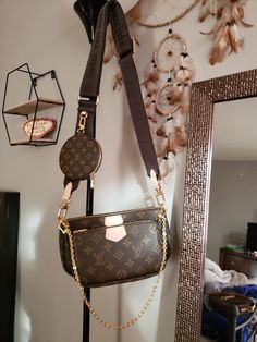 Louis Vuitton Vintage, Pink Monogram, Lv Bags, Luxury Purses, Monogram Tote