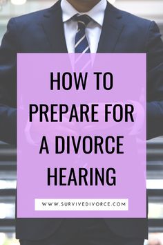 Divorce is a process, and divorce hearings are a critical part of that process. Here’s an overview of what you need to do to prepare for a divorce... Divorce Outfit Court, Divorce Advice Woman, Divorce Settlement, Divorce Court, Divorce Help, Single Mom Life, Divorce Process