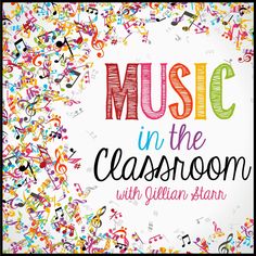 music in the classroom with ellen stann on it's cover art printable