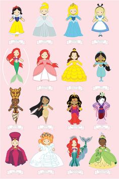 the disney princess poster by ben - men is shown in this screenshot from their iphone app