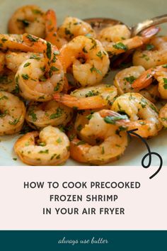 how to cook cooked frozen shrimp in your air fryer