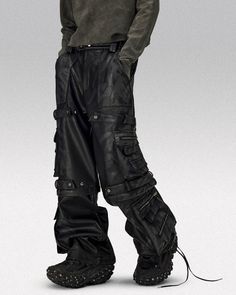 * Cargo pants "Hitshima" are in Asian size: Please choose at least one size larger than your usual size. Check the size guide for more details.   The model is 178 cm (5'10") tall, weighs 58 kg (128 lbs), and wears a size M.   Embrace the Future with the Detachable Cargo Pants "Hitshima" Step into the future with the Detachable Cargo Pants "Hitshima". These pants are the ultimate blend of cyberpunk and dystopian fashion , designed for those who dare to stand out.  Made from premium, durable mater Combat Style Straight Leg Pants For Streetwear, Winter Techwear Pants With Cargo Pockets, Straight Leg Combat Pants For Streetwear, Combat Style Streetwear Full-length Pants, Combat Style Full Length Streetwear Pants, Combat Style Streetwear Pants, Combat Style Trousers With Cargo Pockets, Combat Style Straight Leg Streetwear Bottoms, Combat Style Long Pants With Side Pockets