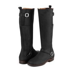 Adelante Women's Low Heeled Riding Boot- Leather- The Reina- Made-to-order – Adelante Shoe Co. Fitted Bridle Leather Boots With Leather Lining, Classic Fitted Bridle Leather Boots, Equestrian Style Boots, Women's Equestrian, Equestrian Boots, Goodyear Welt, Equestrian Style, Handcrafted Leather, Vegetable Tanned Leather