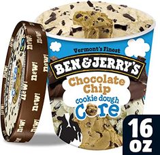 ben & jerry's chocolate chip cookie dough ice cream